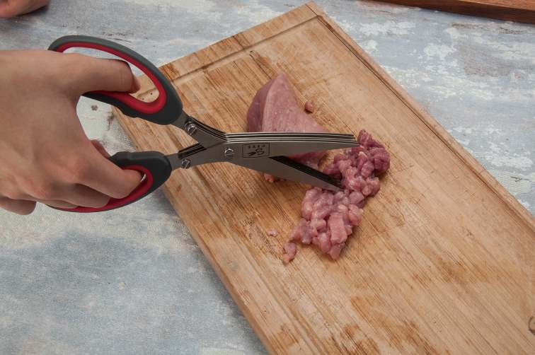 Salvinelli Zerkleinerungsschere 22 cm Edelstahl