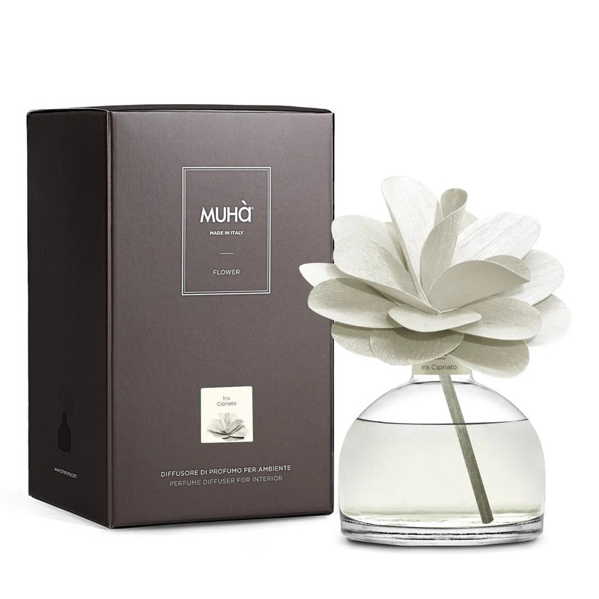 Muhà Flower Profumatore Diffuser Kamelia 200ml Iris Zyprioten
