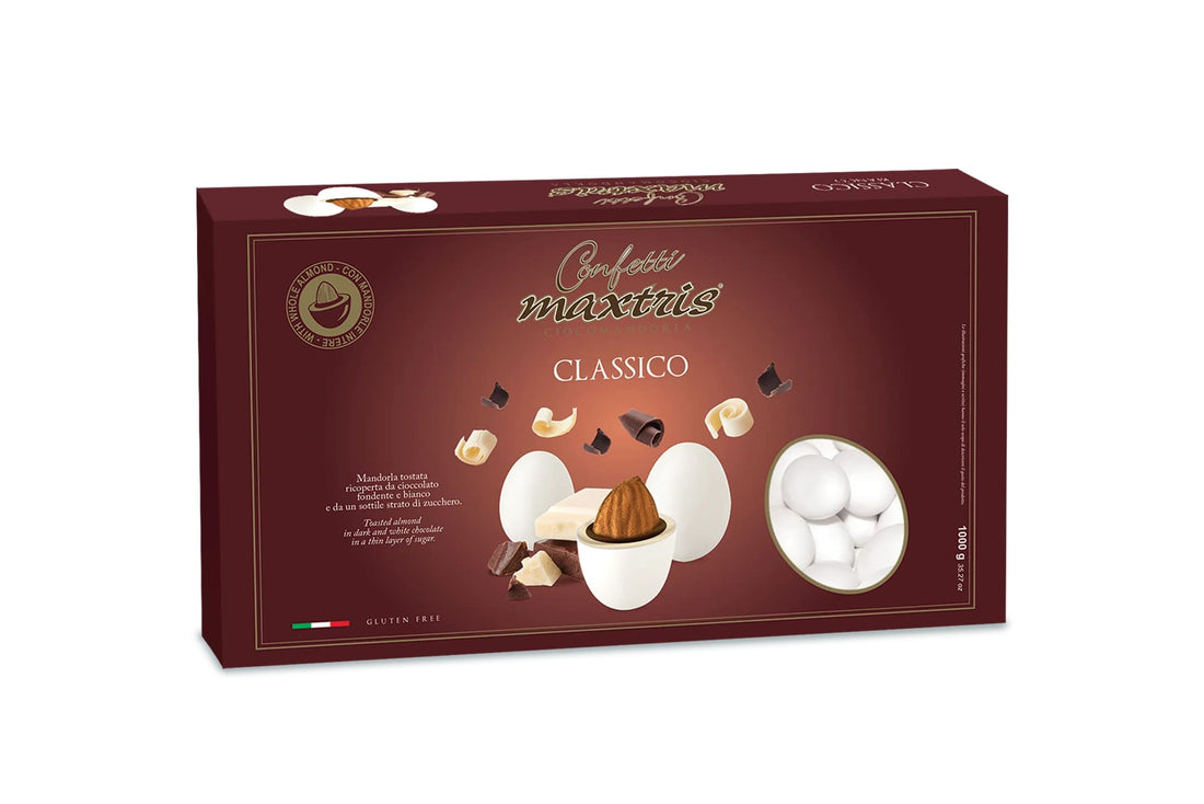 Maxtris Dragees Klassisch Weiß 1 kg