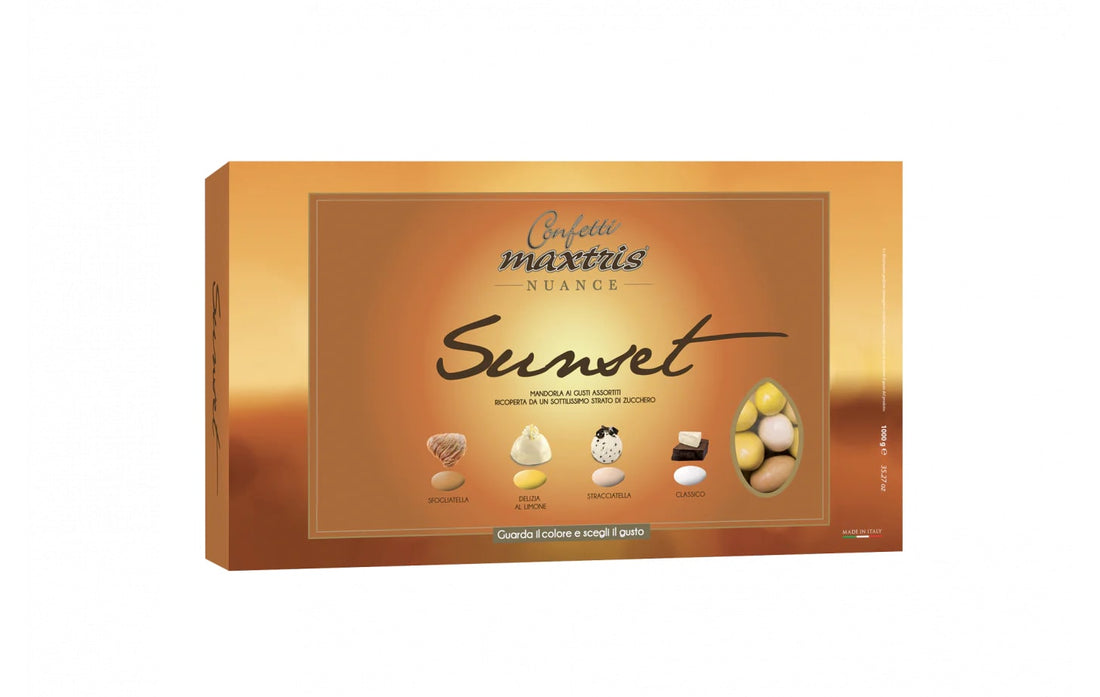 Maxtris Dragees Schokoladenmandel Nuance Sunset 1Kg