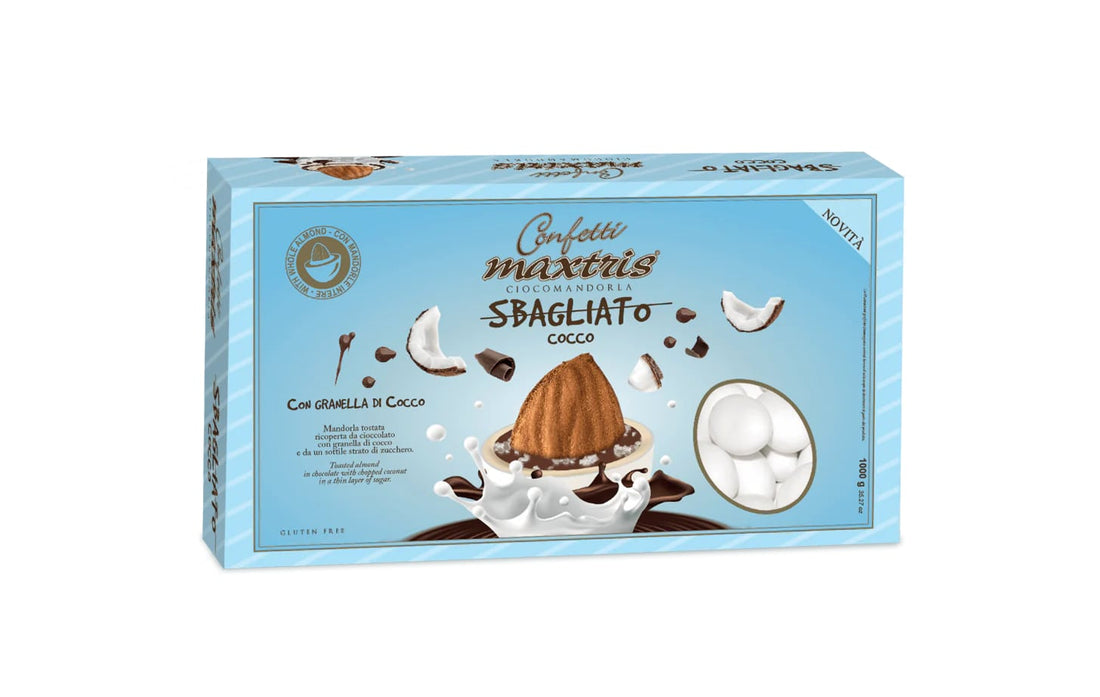 Maxtris Dragees Sbagliato mit Kokosnuss 1 Kg