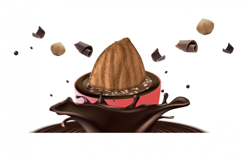 Maxtris Dragees Rosso Sbagliato Haselnussbruch 1 Kg