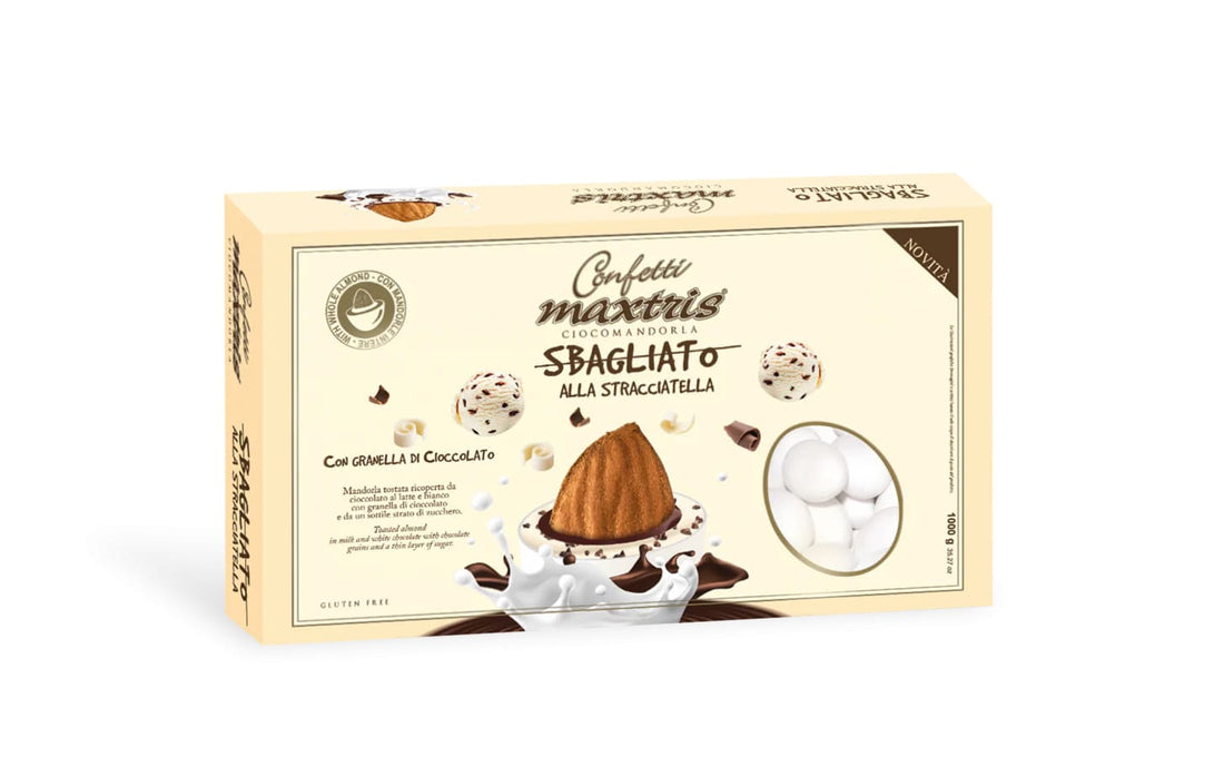 Maxtris Mandelkonfekt Zabaione-Art mit Stracciatella 1 kg