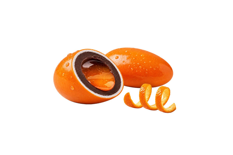 Maxtris Dragees Mixology Spritz 500 g – Orange Dragees mit dunkler Schokolade und Spritz-Likörfüllung für Feste und Events
