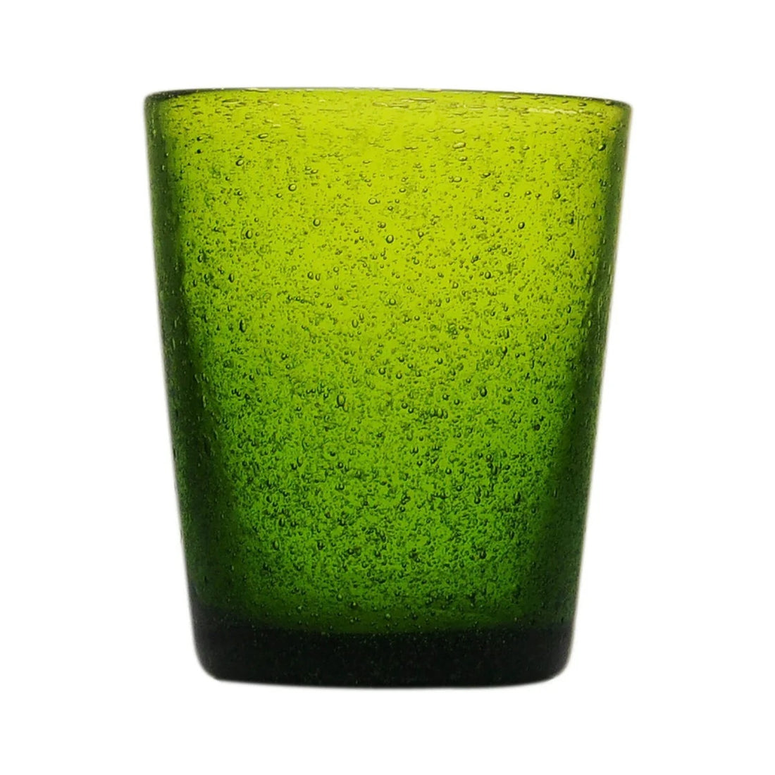 Zani Serafino Wasserglas Tumbler Olive 30cl Handwerkliche Glaspaste