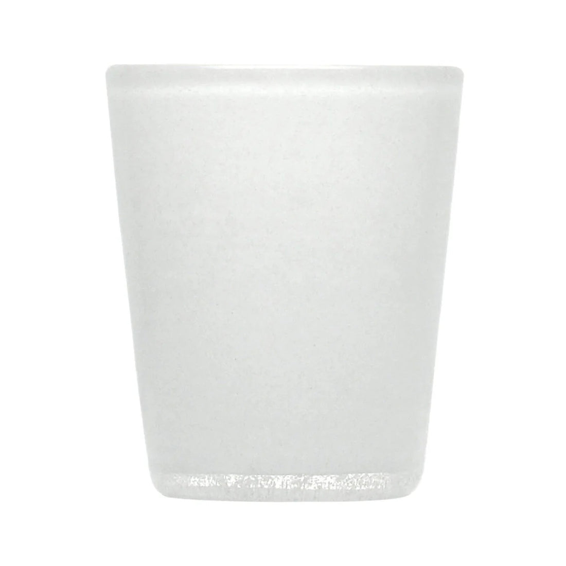 Zani Serafino Tumbler Glas White Solid aus Hartglas