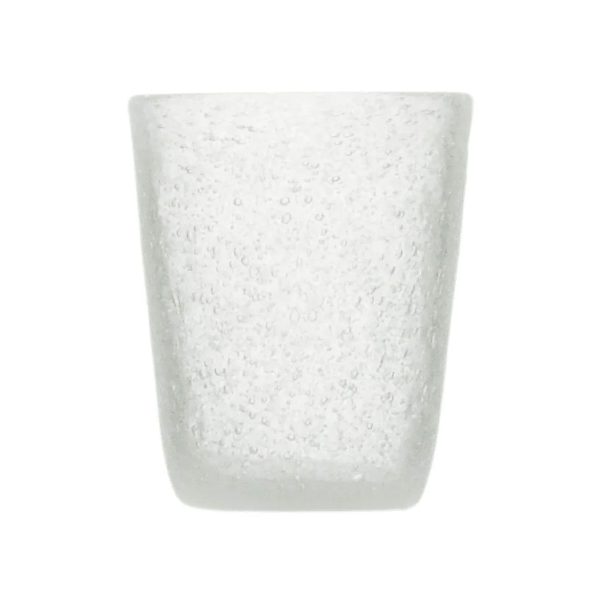 Zani Serafino Bicchiere Acqua White Transparent in Pasta di Vetro