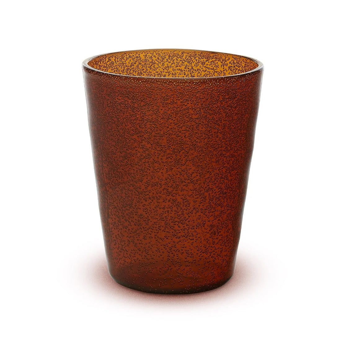 Zani Serafino Memento Synth Wasserglas aus Acrylglas Amber