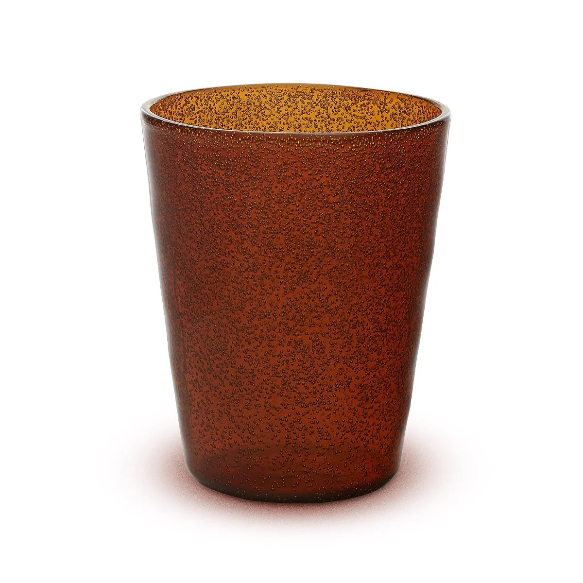 Zani Serafino Memento Synth Wasserglas aus Acrylglas Amber