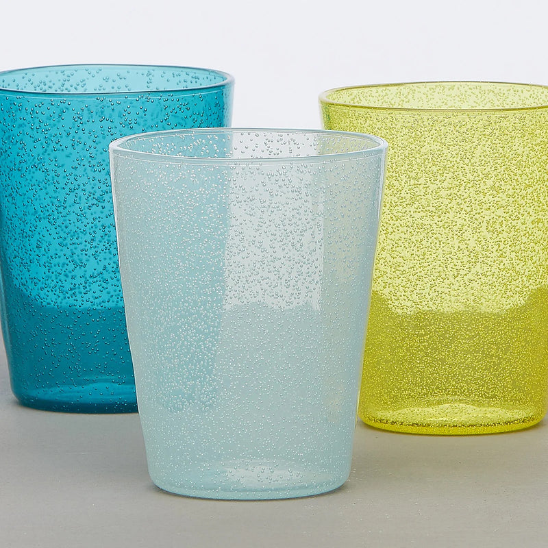 Zani Serafino Memento Synth Wasserglas Gelb aus Kunststoff