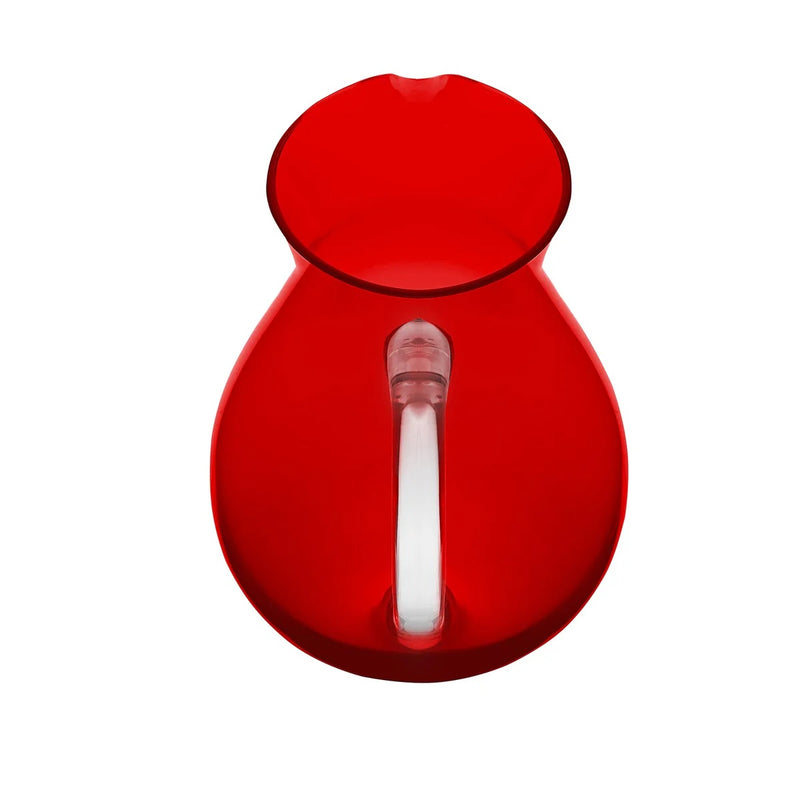 Zani Serafino Caraffa Synth Pitcher Kanne aus MS-Methacrylat Rot