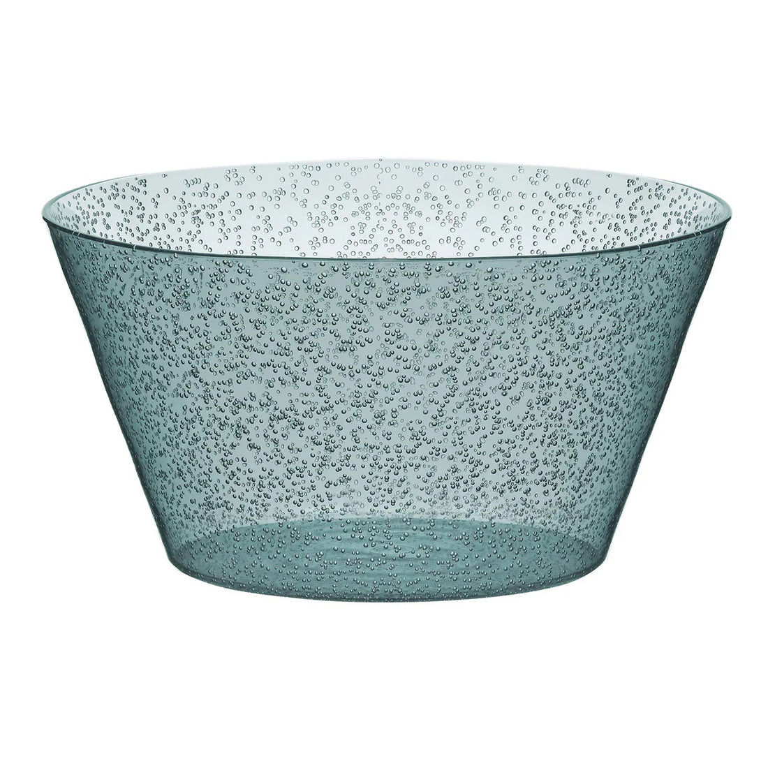 Zani Serafino SYNTH Bowl Salatschüssel Tischzentrum Obstschale Farbe Avio aus Acrylglas
