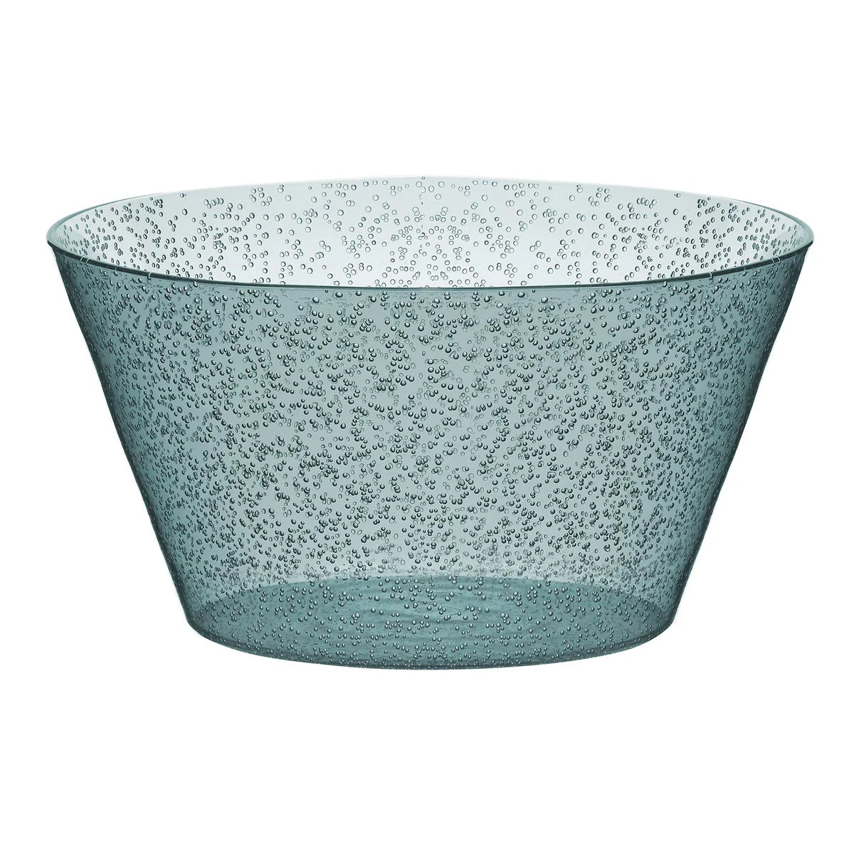 Zani Serafino SYNTH Bowl Salatschüssel Tischzentrum Obstschale Farbe Avio aus Acrylglas
