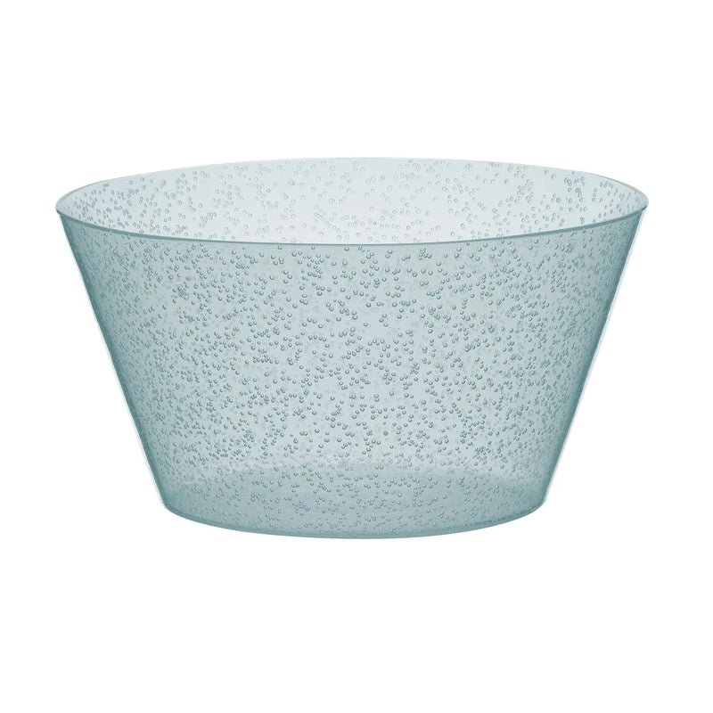 Zani Serafino Salatschüssel Mittelstück Synth Bowl aus Acrylglas Light Blue