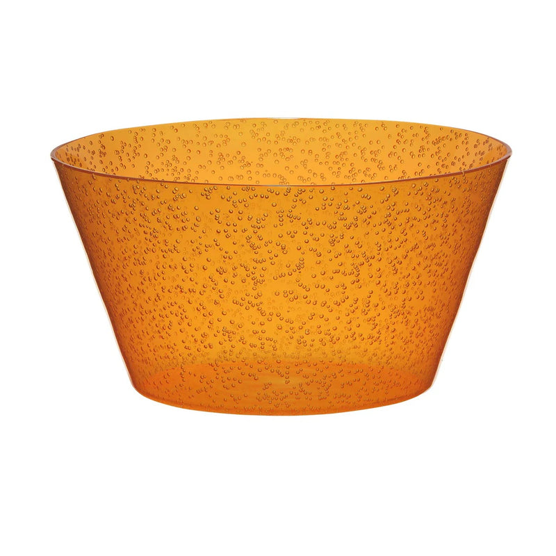Zani Serafino Insalatiera Synth Bowl aus Methacrylat Farbe Mandarin
