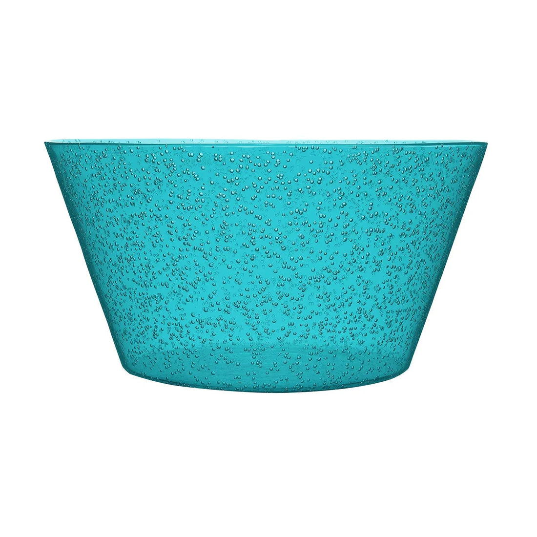 Zani Serafino Salatschüssel Synth Bowl Türkis aus Methacrylat