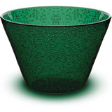 Zani Serafino Small Bowl Memento Synth in Methacrylat D 11,50 cm Farbe Smaragd