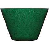 Zani Serafino Small Bowl Memento Synth in Methacrylat D 11,50 cm Farbe Smaragd
