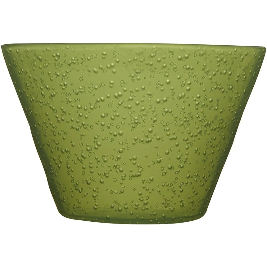 Zani Serafino Small Bowl Memento Synth aus Methacrylat D 11,50 cm Farbe Limettengr