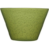 Zani Serafino Small Bowl Memento Synth aus Methacrylat D 11,50 cm Farbe Limettengr