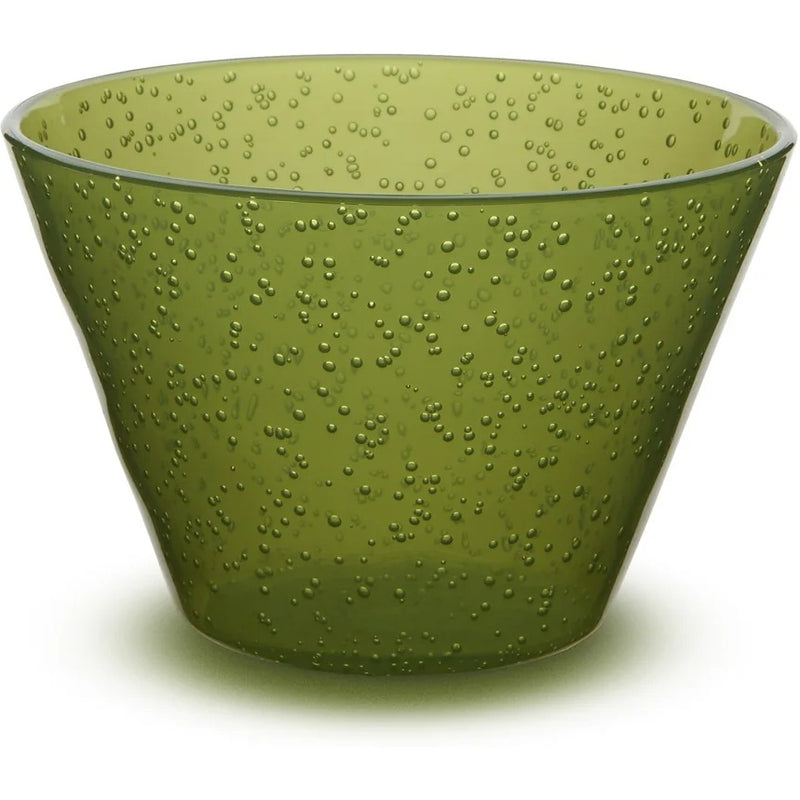 Zani Serafino Small Bowl Memento Synth aus Methacrylat D 11,50 cm Farbe Limettengr