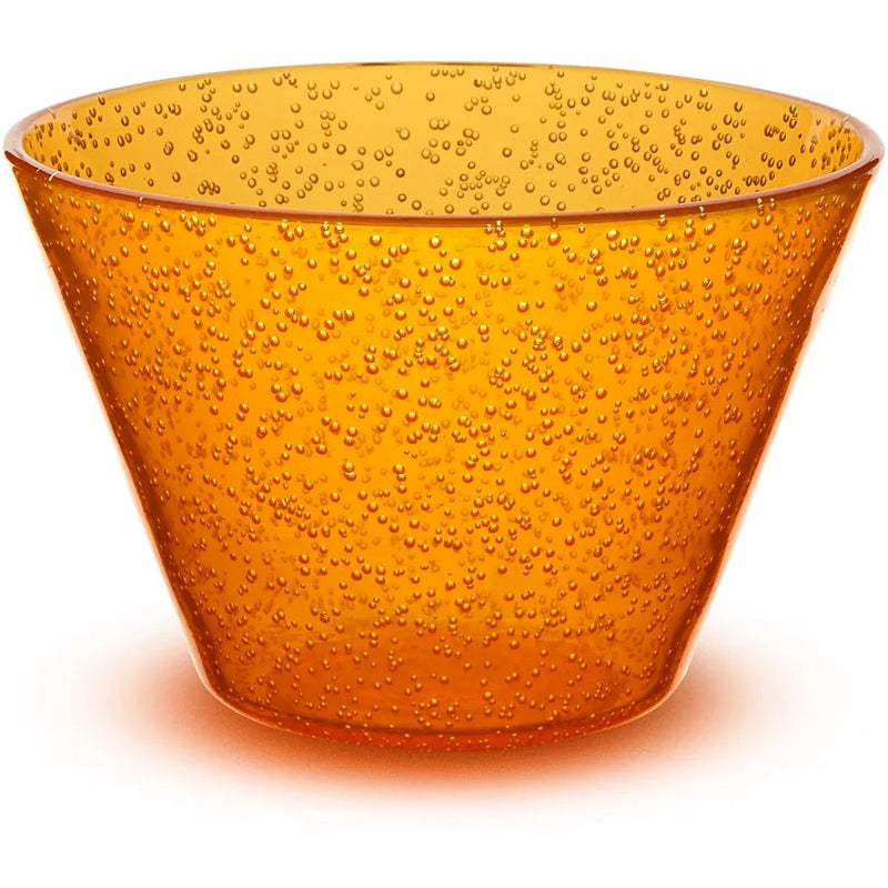Zani Serafino Small Bowl Memento Synth aus Methacrylat D 11,50 cm Farbe Mandarin