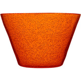 Zani Serafino Kleine Schüssel Memento Synth aus Acryl D 11,50 cm Farbe Orange