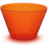 Zani Serafino Kleine Schüssel Memento Synth aus Acryl D 11,50 cm Farbe Orange