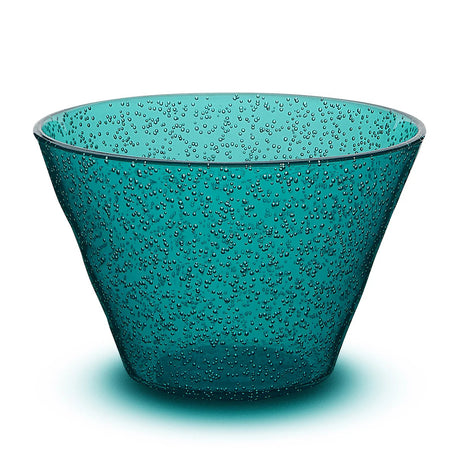 Zani Serafino Memento Synth Bowl Petrol Salatschüssel Dekorative Schale aus Methacrylat