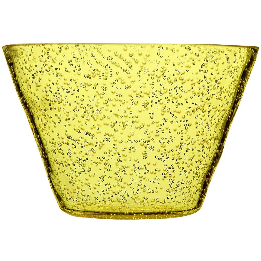 Zani Serafino Kleine Schale Memento Synth aus Acrylglas D 11,50 cm Farbe Gelb