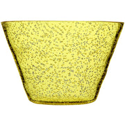 Zani Serafino Kleine Schale Memento Synth aus Acrylglas D 11,50 cm Farbe Gelb