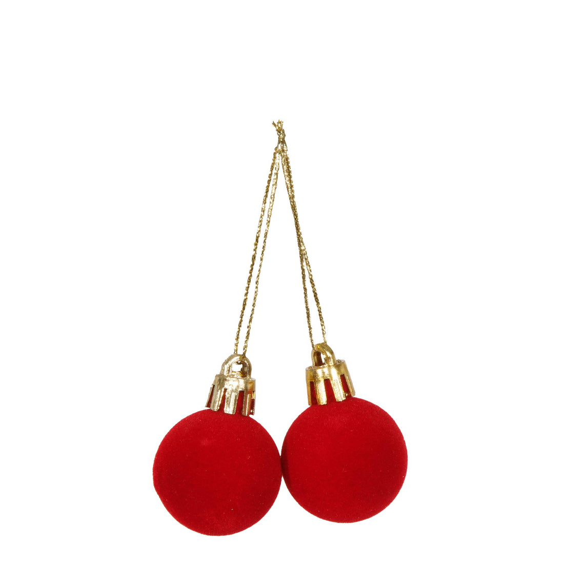 Piovaccari 12er-Set Rote Weihnachtsglöckchen Ø2 cm – Dekorative Glöckchen für Weihnachtsbaum, Girlanden, Dekoration und Basteln