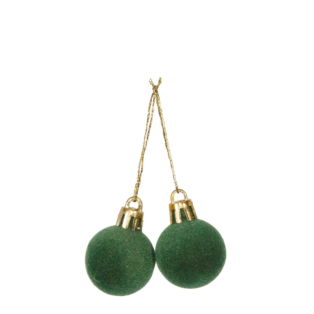 Piovaccari 12er-Set Weihnachtsglöckchen Dunkelgrün Ø2 cm – Dekorative Glöckchen für Weihnachtsbaum, Girlanden, Dekorationen und Basteln
