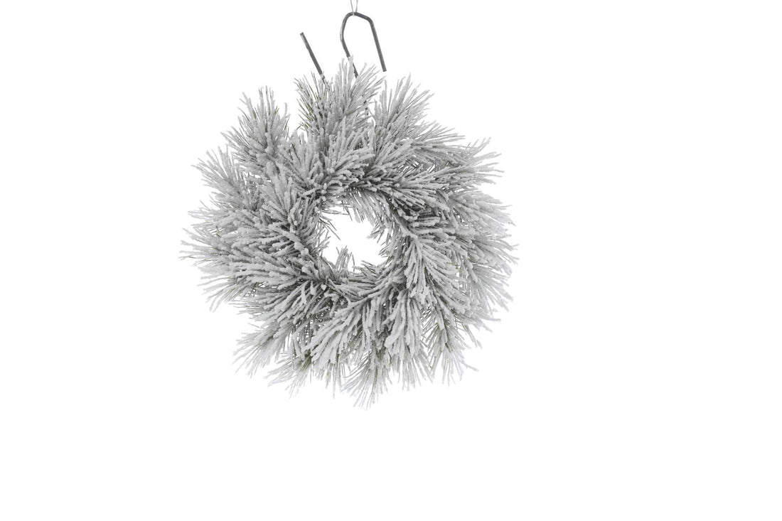 ARPIMEX Corona Natale di Pino Innevata D 35 Cm