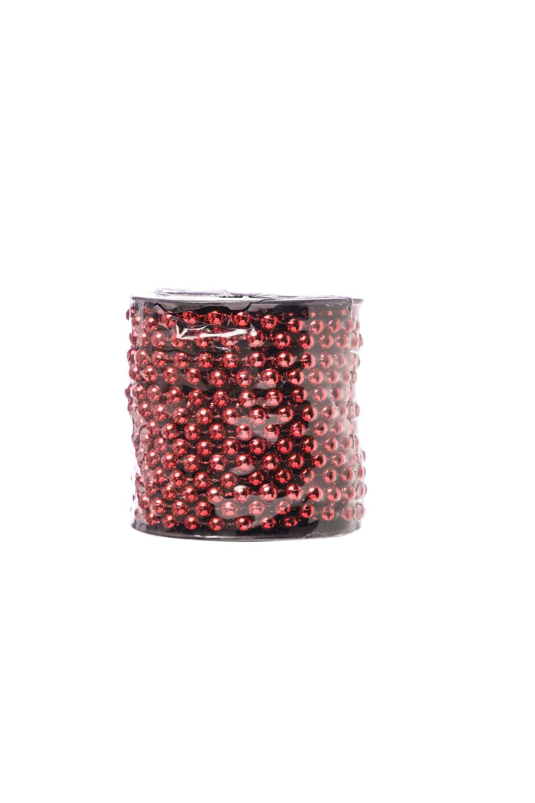ARPIMEX Perlenkette Weihnachten D 6 mm L 10 m Kunststoff Rot