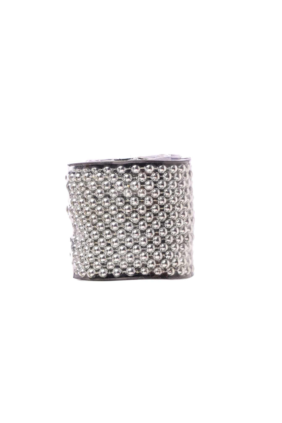 ARPIMEX Weihnachtsperlengirlande D 6 mm L 10 m Kunststoff Silber