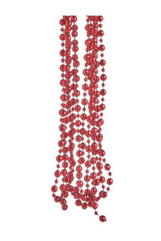 ARPIMEX Weihnachtskette Kunststoffperlen Ø 8 mm 2,7 m Rot