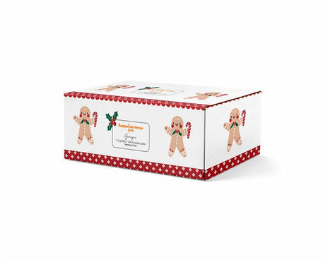 tognana tognana set tazza con piatto rettangolare natale 160 cc new milkc ginger ean 8056444060904