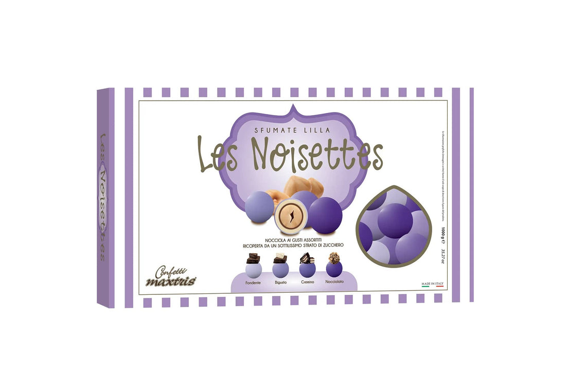 Maxtris Dragees Schokoladennuss Les Noisette Schattiert Flieder 1 Kg