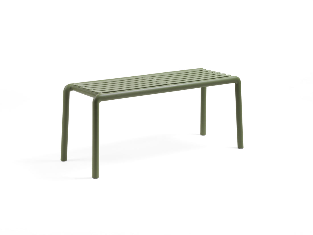 Nardi Doga Bench New Panchina da Esterno Agave 102,5 x 44 x 39 cm – Panchina Moderna per Giardino e Terrazzo