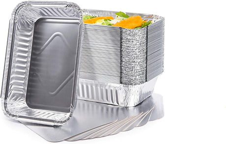 Contital Aluminiumcontainer R29L 4 Portionen 225 x 175 mm 100 Stk.