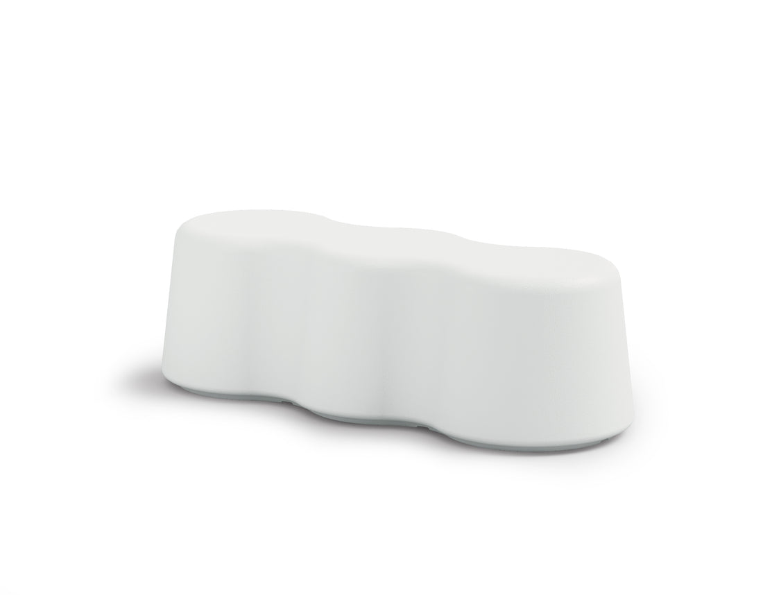 Veca S.p.a. Panca Peanuts 3 Posti 144 x 55 x 45 Cm Colore Perla