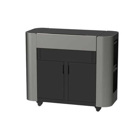 le marquier le marquier plancha exclusive 375 gas con mobiletto 2 ante nero grigio ean 3339380172555