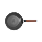 Zani Serafino 5 Padel Bratpfanne aus Eisen 28 cm Holzgriff