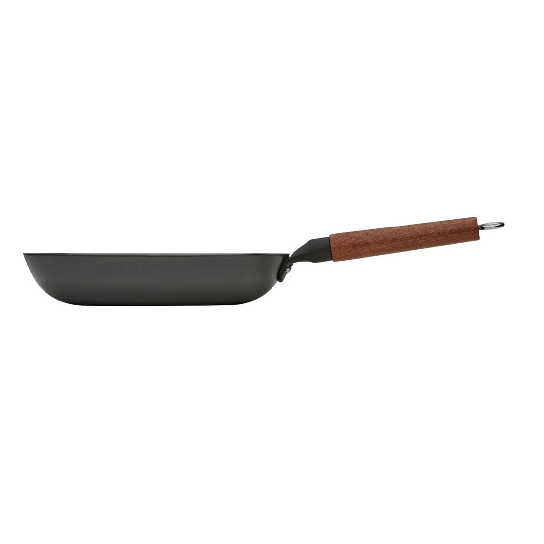 Zani Serafino 5 Padel Bratpfanne aus Eisen 28 cm Holzgriff