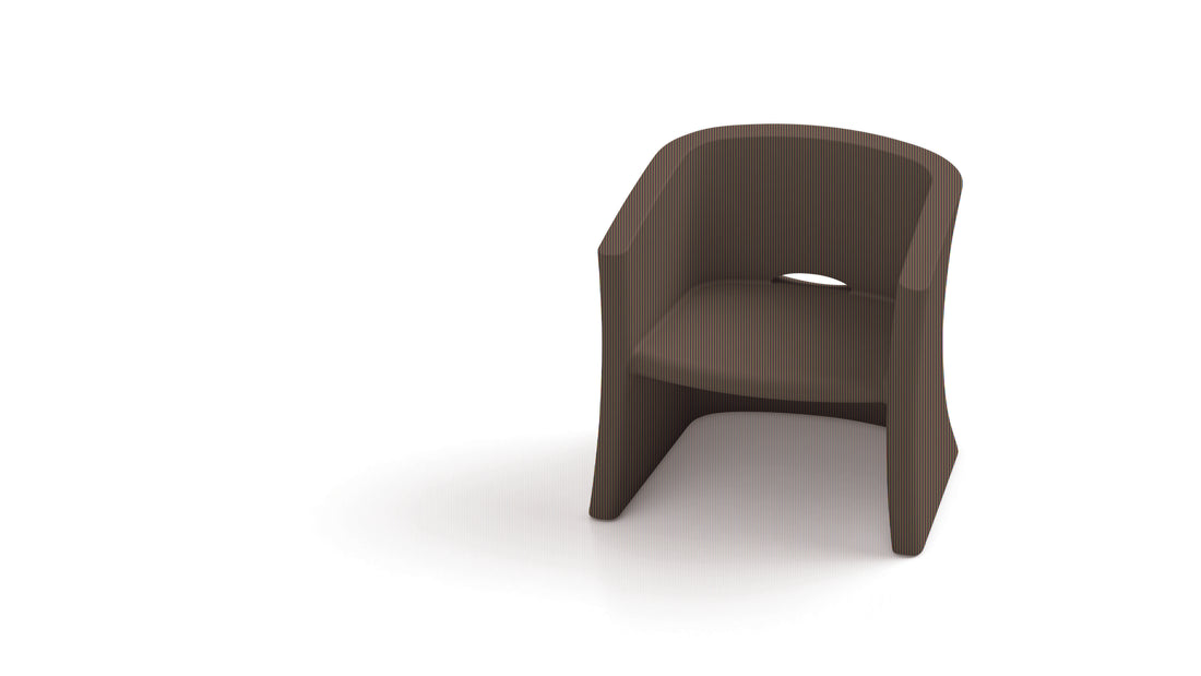 Veca S.p.a. Breeze Sessel 58 x 65 x 80 Cm Bernsteinfarben