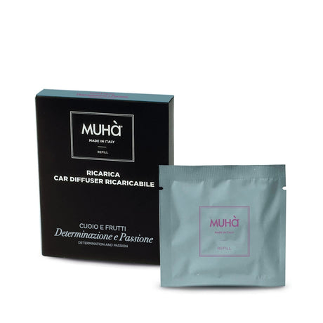 Muhà Refill Car Leder und Früchte - Auto-Raumduft Nachfüllung