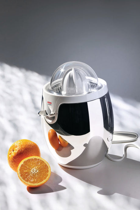 Alessi Elektro-Zitruspressen SG63 W Weiß