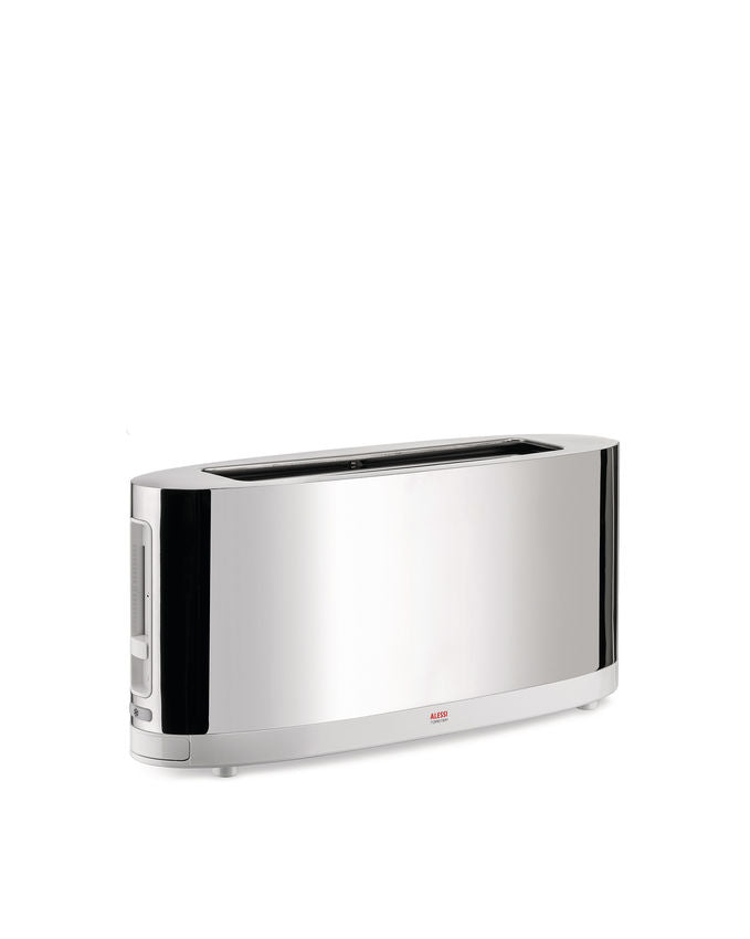 Alessi Toaster mit Brötchengrill Weiß