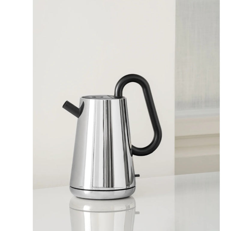 Alessi Toru Elektrischer Wasserkocher Schwarz